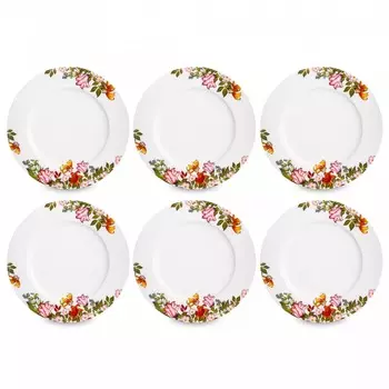 Набор тарелок обеденных Mix&Match Home Майя 27 см 6 шт