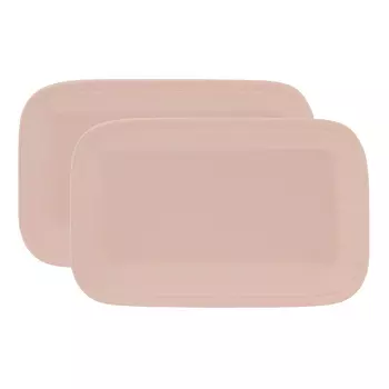 Набор тарелок сервировочных Gipfel Alesan бежевый 23x15 см 2шт.