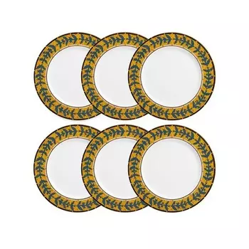 Набор тарелок суповых Mix&Match Home Олимп 23 см 6 шт