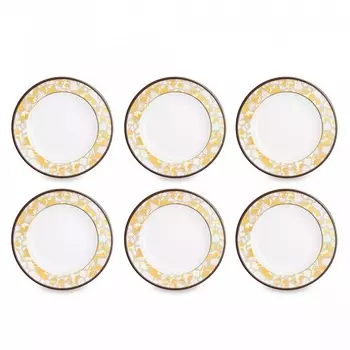 Набор тарелок суповых Mix&Match Home Сафари 23 см 6 шт