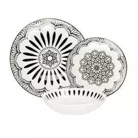 Набор тарелок Tognana Metropol Mandala 18 предметов
