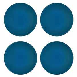 Набор тарелок Top Art Studio Океанская синь 22 см 4 шт