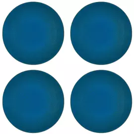 Набор тарелок Top Art Studio Океанская синь 25 см 4 шт