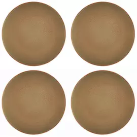 Набор тарелок Top Art Studio Оливковый 25 см 4 шт