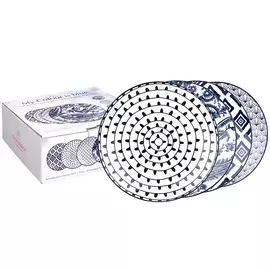 Набор тарелок Waechtersbach My colour is blue 4 шт