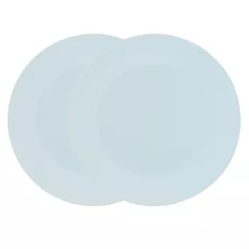 Набор тарелок закусочных Gipfel Ether светло-голубой 20 см 2шт.