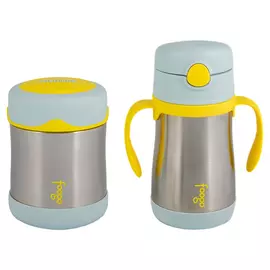 Набор Thermos b3000+bs535 bl из 2 термоса , 2 крышки,1 ручка-насадка, 1салфетка