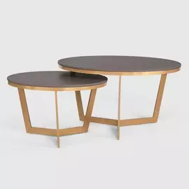 Набор журнальных столиков Tianjin Zhong 80х45/60х40 см (MCT 04)