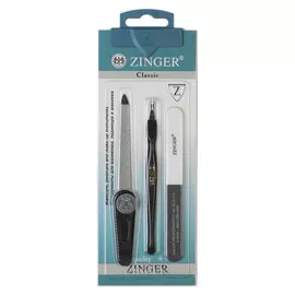 Набор Zinger пилка+полировка+триммер 15906