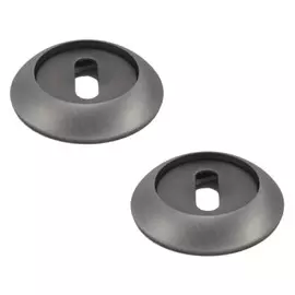 Накладка дверная Corsarre под ключ белая бронза ek-01-wab 2 шт.