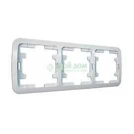 Накладная панель Makel 3 отв White