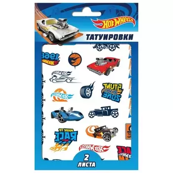 Наклейки-тату Hot Wheels в ассортименте