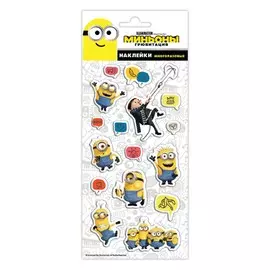 Наклейки зефирные ND Play "Миньоны", дизайн Banana