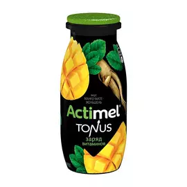 Напиток Actimel Tonus Манго, мате, женьшень 2,5% 100 г