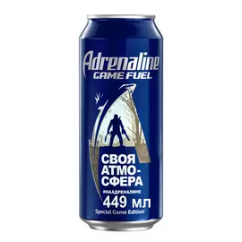 Напиток энергетический Adrenaline Game Fuel 449 мл