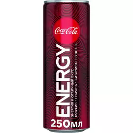 Напиток энергетический Coca-Cola Energy 250 мл