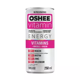 Напиток энергетический Oshee Vitamins And Minerals со вкусом апельсина 250 мл