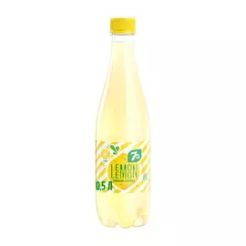 Напиток газированный 7UP Lemon искрящийся лимонад 0,5 л