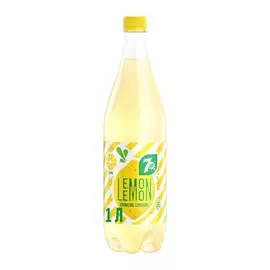 Напиток газированный 7UP Lemon искрящийся лимонад 1 л