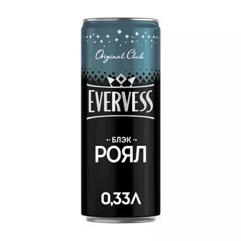 Напиток газированный Evervess Кола, 0,33 л
