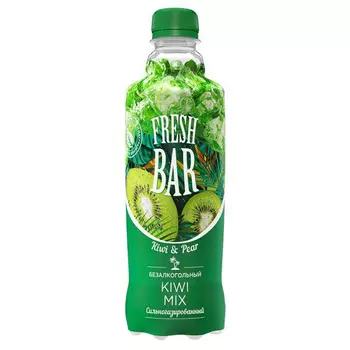 Напиток газированный Fresh Bar Kiwi Mix, 480 мл