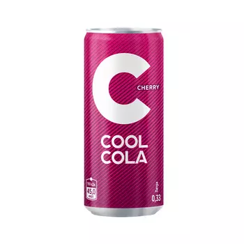 Напиток газированный Очаково Cool Cola Cherry, 0,33 л
