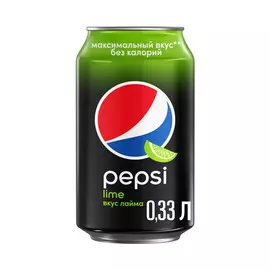 Напиток газированный Pepsi Lime 330 мл