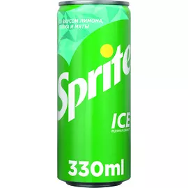 Напиток газированный Sprite Лимон-Мята zero 330 мл