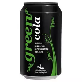 Напиток Green Cola газированный, 0,33 л