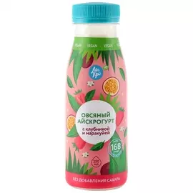 Напиток овсяный АйсКро с клубникой и маракуйей 250 мл