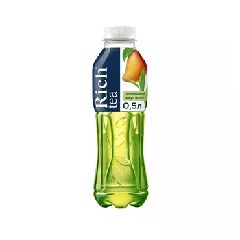 Напиток Rich Зеленый чай со вкусом манго, 0,5 л