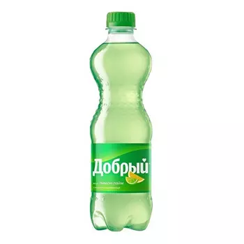 Напиток сильногазированный Добрый Лимон-Лайм, 500 мл