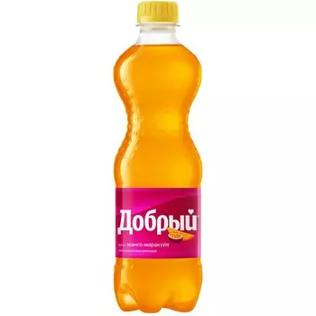 Напиток сильногазированный Добрый Манго-Маракуйя, 500 мл