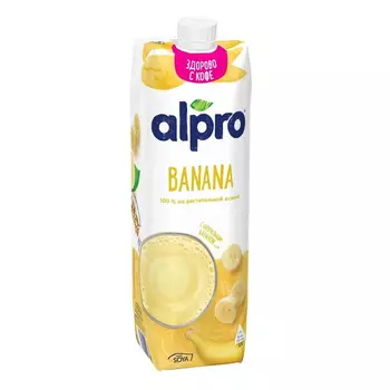 Напиток соевый Alpro банановый 1 л
