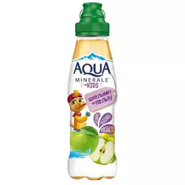 Напиток сокосодержащий Aqua Minerale for Kids Яблоко 300 мл
