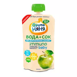 Напиток сокосодержащий ФрутоНяня Иммуно Бэби яблоко 130 мл