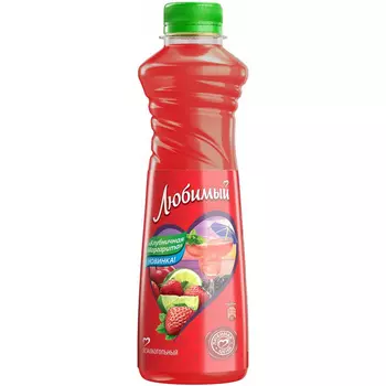 Напиток сокосодержащий Любимый Клубничная маргарита, 750 мл