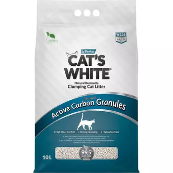 Наполнитель Cat's White Active Carbon Granules 10 л