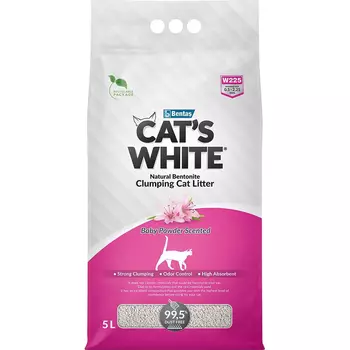 Наполнитель Cat's White Baby Powder 5 л