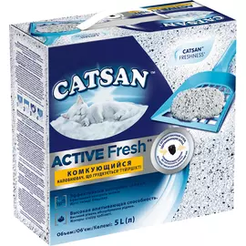 Наполнитель Catsan Active Fresh 5 л