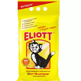 Наполнитель ELIOTT Clumping комкующийся 5 кг