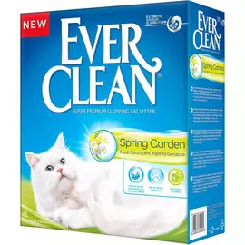 Наполнитель Ever Clean Spring Garden комкующийся 6 л