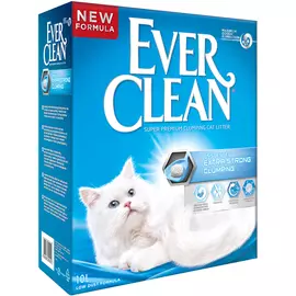 Наполнитель Ever Clean Unscented Extra Strong Clumping комкующийся 10 л