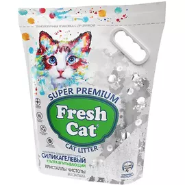 Наполнитель Fresh Cat Кристаллы чистоты 5 л