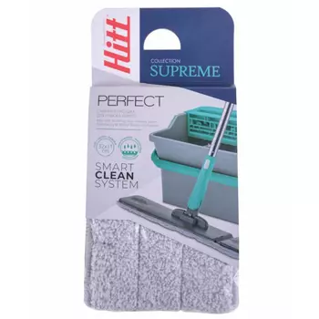Насадка для швабры Hitt Supreme Perfect 32х11 см, микрофибра, арт. H130308
