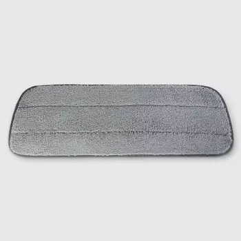 Насадка на швабру Linyu Household М6 из микрофибры серая 40х13 см