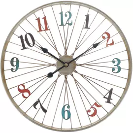 Настенный часы JJT колесо 60х60 см