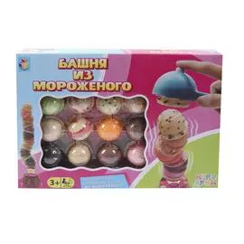 Настольная игра 1Toy Игродром. Башня из мороженого