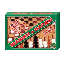 Настольная игра Десятое королевство Шашки нарды большие