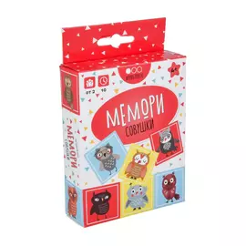 Настольная игра МЕМОРИ. Совушки